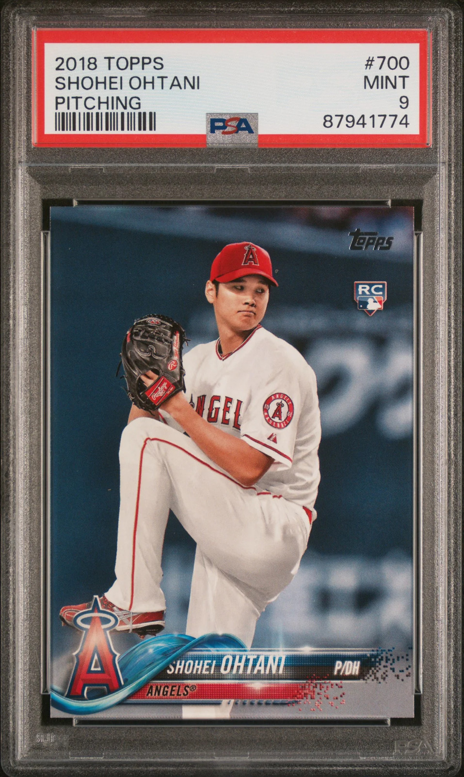 2018 Topps Shohei Ohtani #700 PSA 9