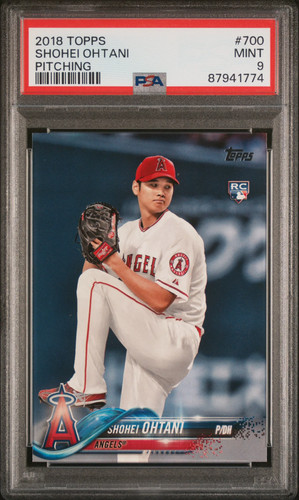 2018 Topps Shohei Ohtani #700 PSA 9