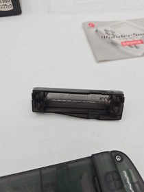 WonderSwan Console (SW-001 Skeleton Black) WonderSwan JP Tested  Screen Burn See