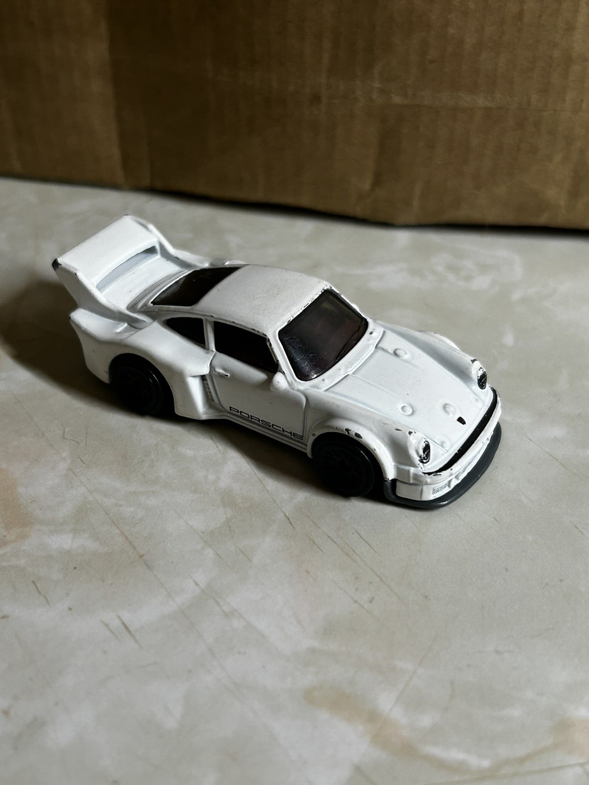 Hot wheels Porsche 934.5 White & Black Diecast Car 1:64 Model
