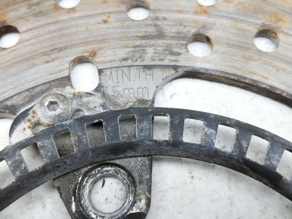 Rotor de freio a disco traseiro 12-14 Ducati Panigale 1199 com anel ABS - Imagem 2 de 4