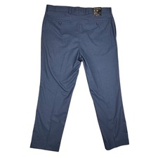 Banana Republic Factory Aiden Dress Pant Men 36X30 Fit 36X29 Blue Slim Fit NWT