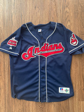 Russell Authentic- Albert Belle- Cleveland Indians Jersey (blue) size 48
