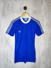 VINTAGE Adidas 1980's 80's template Sz XS-S shirt jersey football soccer kit tee