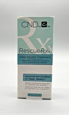 CND RescueRXx Daily Keratin Treatment Improved Nail Condition - 0.5 oz New