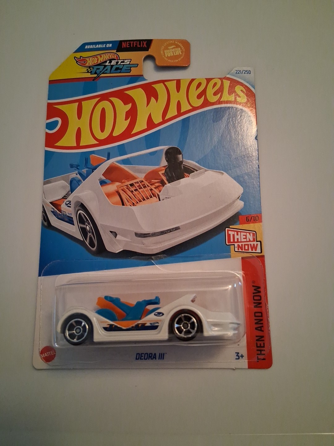 Hot Wheels 2024 HW Thern And Now 6/10 White Deora III TEKU