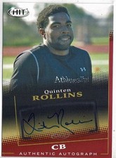 2015 Sage Hit Laken Tomlinson Miami of Ohio Rookie Auto Card No. A2. rookie card picture