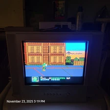 Samsung TX-P1430 14" Retro Dyna Flat CRT TV-Tested-*w/Remote** very clean