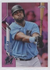 2020 Topps Chrome Update Target Pink Refractor Jesus Aguilar #U-14 xm0