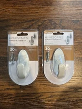 EZ Ancor Homescapes White Metal Hook 30 lb Capacity Pack of 2