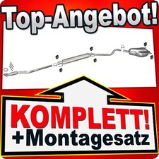 Auspuff für OPEL ASTRA H 1.6 1.8 Schrägheck / GTC +Rohr Auspuffanlage Auspuff für OPEL ASTRA H 1.6 1.8 Schrägheck / GTC +Rohr Auspuffanlage