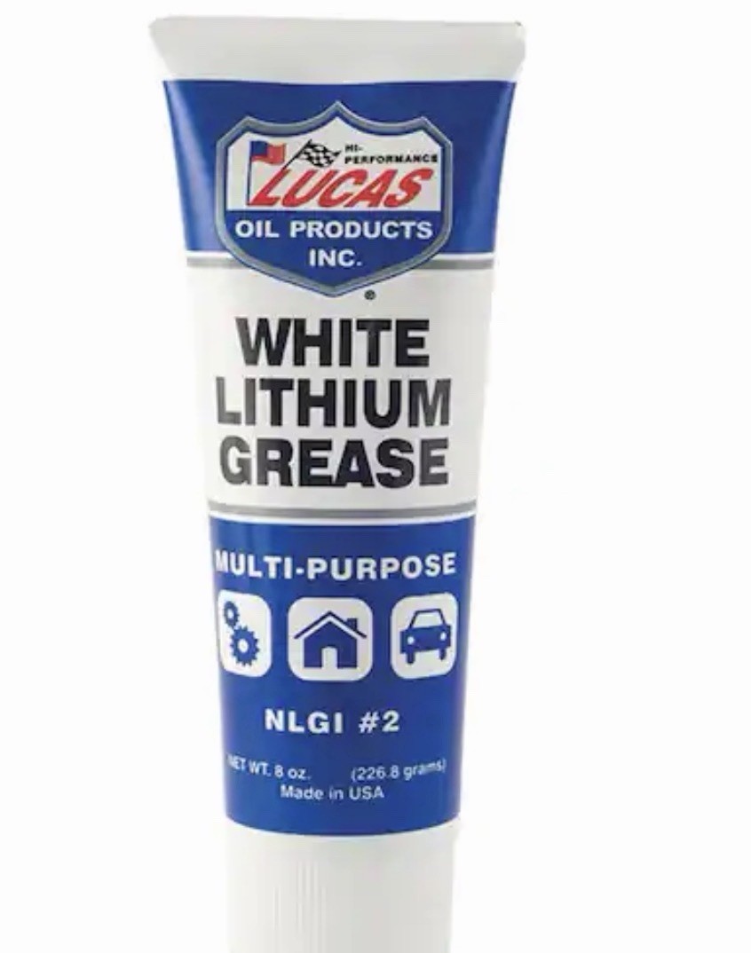 10533 White Lithium Grease - 8 Oz. Squeeze Tube - New