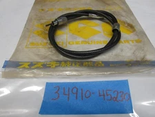 Suzuki 1980 GS750 GS550 GS850GL NOS  SPEEDOMETER CABLE 34910-45230