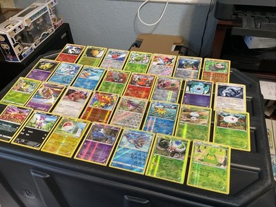 (30) Pokemon Cards Lot WOTC Vtg Holo STAMPED REVERSE Pinsir Lugia Cracked Ice