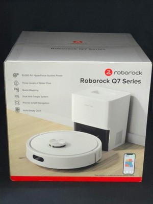 NEW Roborock Q7 M5+ Robot Vacuum & Mop with Auto Empty Dock - WHITE