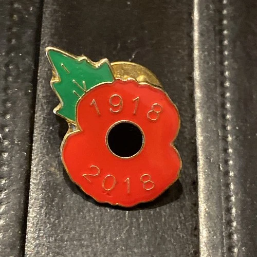 Remembrance Pin Badge WW1 Centenary 1918-2018
