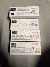 Lot of 4 xerox phaser 6020/6022