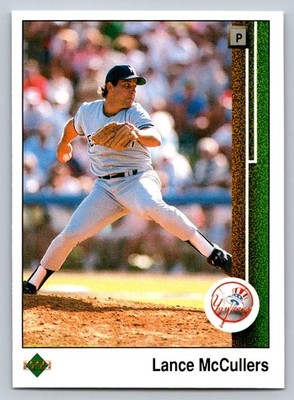 1989 Upper Deck #710 Lance McCullers New York Yankees