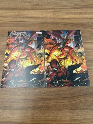 AMAZING SPIDER-MAN TORN #1   DERRICK CHEW   TRADE & VIRGIN VARIANT SET  ️ ️