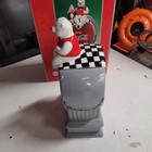 DRINK COCA COLA "Lunch With Us" Polar Bear Penguin Cookie Jar 2001 — photo 6