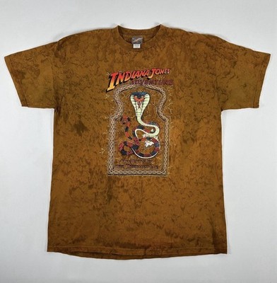 Indiana Jones Adventure The temple Disneyland Shirt T-Shirt 1995 vintage XL 