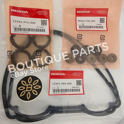 #ad OEM Genuine for Honda Valve Cover Gasket FULL KIT Integra CRV non VTEC B18B B20B $55.95