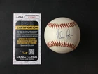 Nolan Ryan SINGLE SIGNED Rawlings A.L. Baseball JSA Rangers HIGH GRADE NICE!