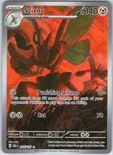 Scizor 205/197 Illustration Rare Obsidian Flames Pokemon Holo NM