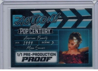 2026 LEAF POP CENTURY MENA SUVARI 1/1 BLUE CLEAR ACTION! PRE-PRODUCTION PROOF