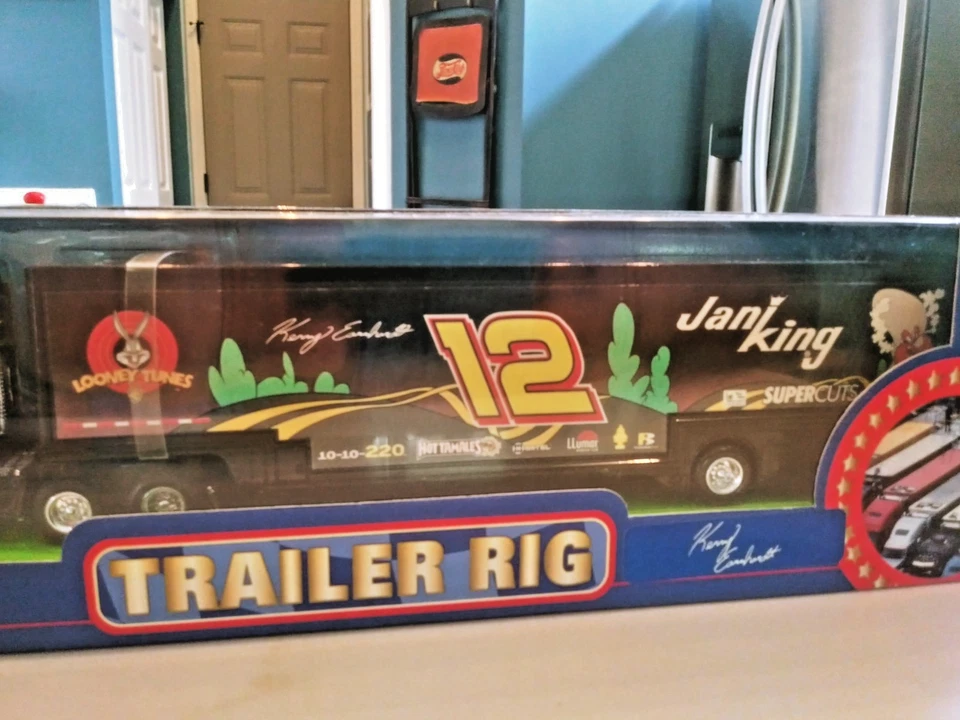 NASCAR 2002 Winners Circle Trailer Rig Kerry Earnhardt #12 1:64 Looney Tunes - Image 2 of 2
