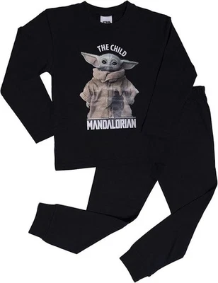 Jungen Star Wars Mandalorianer Schlafanzug Pyjama Alter 9-10 und 11-12 Jahre Nachtwäsche