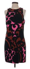Ann Taylor Women's Multi Graphic Sleeveless Sheath Dress Size 6 Cocktail
