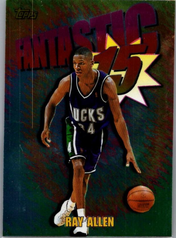 1997-98 Topps #F5 Ray Allen Fantastic 15