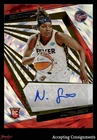 2022 Panini Revolution WNBA Autographs Fractal NaLyssa Smith AUTO 96/99 FEVER