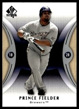 2007 Upper Deck Ultimate Collection Prince Fielder Milwaukee Brewers #28
