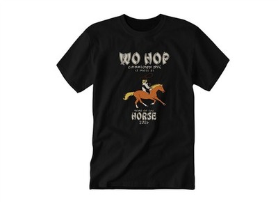 Wo Hop Chinatown NYC 2026 Year of the Horse | Kids & Adult Tee Tshirt
