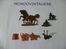 4 SELLE + CAVALLO + 2 BASI USATI BUONO STATO ANNI 60/70 VEDI INFO FOTO