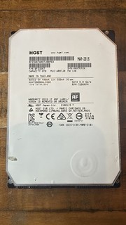 HGST WD Ultrastar He10 8TB 7200 RPM 3.5 inch (HUH721010ALE600) NO BAD SECTORS