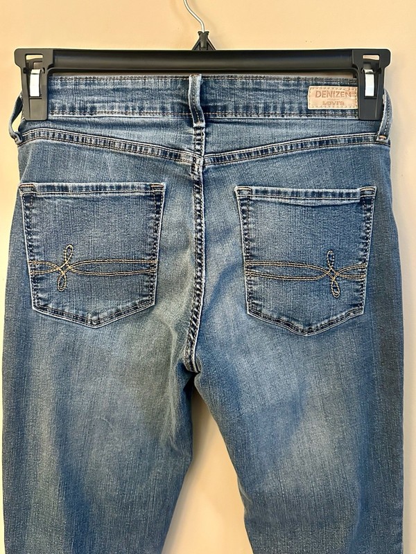 Women’s Jeans Levi’s Denizen 6M 28x32 Stretch Blue Denim