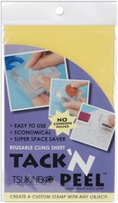 Tack 'N Peel Reusable Cling Sheet 4"X6.5"