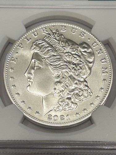 2021 Morgan Silver Dollar NGC MS 70 First Releases Wayne Miller Hand Signed - Picture 3 of 9