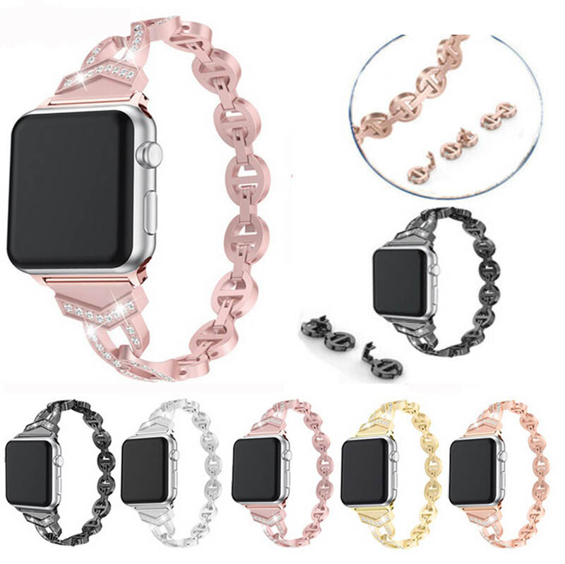 Series Iwatch Wrist Stainless Steel Wrist IWatch Band Strap For