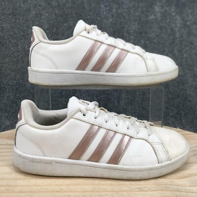 Adidas Advantage Rose Gold Cloudfoam Shoes Neo Cloudfoam Advantage