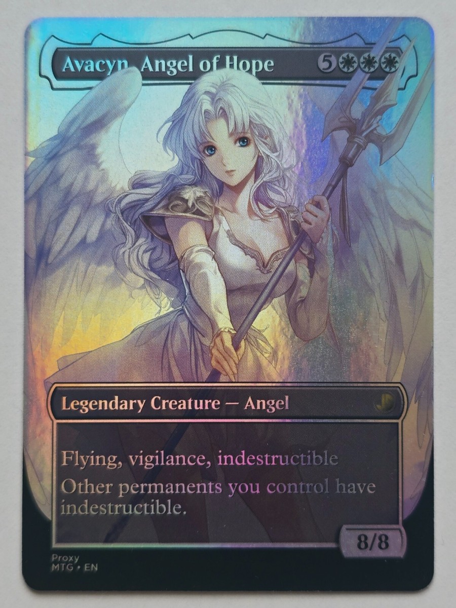 マジック：ザ・ギャザリング Avacyn, Angel of Hope poster art Foil s-l1600.jpg
