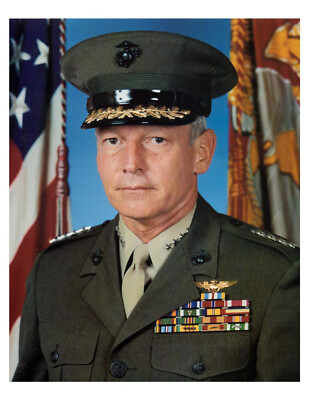 United States Marine General John R. Dailey 8x10 Portrait Photo On 8.5 ...