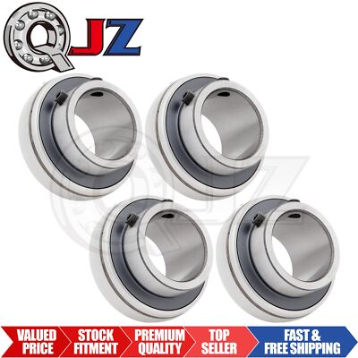 [Qty.4] UC210-31 Insert Bearing w/ Set-Screw Locking [1-15/16  Bore x 3.543'' OD]
