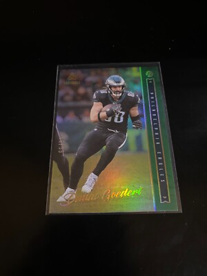 Dallas Goedert 2022 Panini Luminance Green /99 Eagles 59