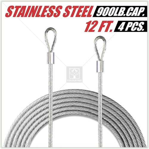 ColourTree Sun Shade Sail Rectangle with Stainless Steel Metal Wire Cable Ropes - Picture 4 of 41