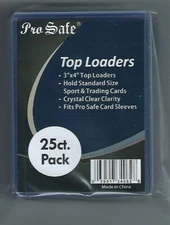 10,000 (10 cases) Pro Safe 3x4 Sports Card Toploaders