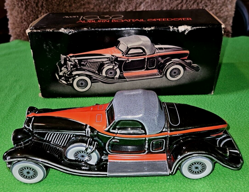 1983 Keramik Avon 1932 Auburn Boattail Speedster Handarbeit OVP - Bild 1 von 9
